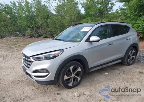 2018 Hyundai Tucson Limited z USA, uszkodzony, nr VIN KM8J3CA27JU724741